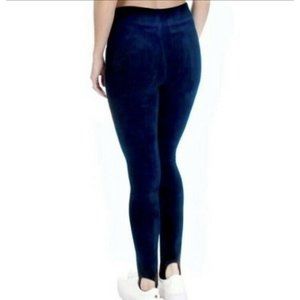 New Juicy Couture Blue Velour High Rise Stirrup